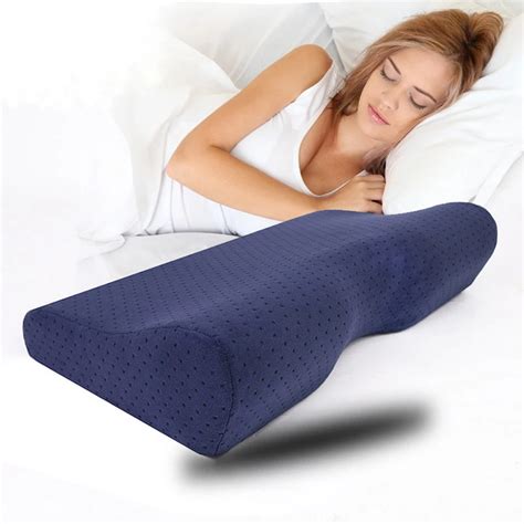 Cottonvelvetbamboo Fiber Orthopedic Pillows For Neck Pain Memory Foam