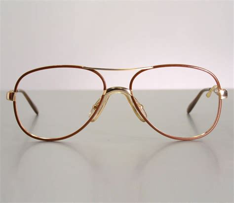 l amy francis 1980 s aviator eyeglass frames gold and aviator eyeglasses frames for sale