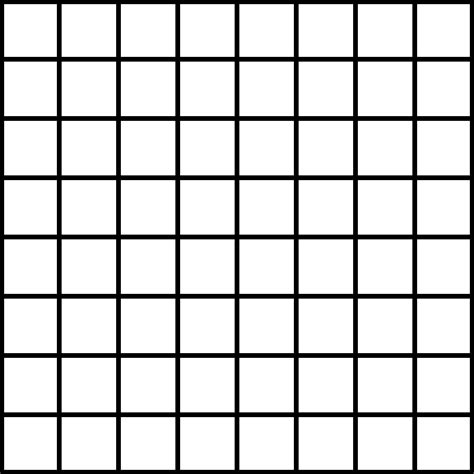 A Black And White Grid Pattern With Squares