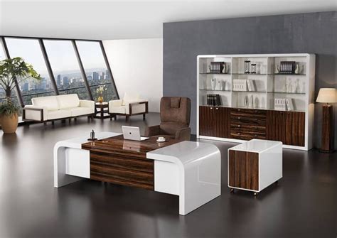 68028 New Design Luxury Wood Italian Style President Executive Office