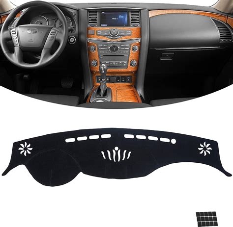 Amazon Com KEYOOG Flannel Dashboard Cover Nonslip Car Dash Board Mat