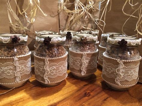 Bridal Shower Hostess Ts Mason Jars Filled With Cookie Ingredients