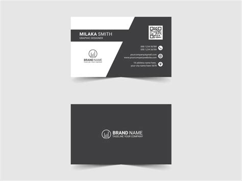Professional Corporate Business Card Template Uplabs