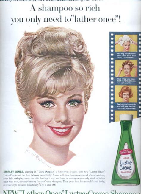 1963 Lustre Creme Shampoo Magazine Ad 5529