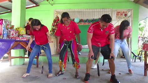 Christmas Party With Filipina Games ~ A Must See Video Bacolod City