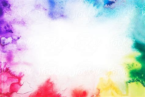 Paint Splatter Background Border Youritch Wallpaper