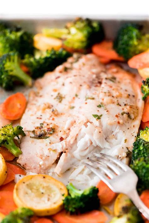 34 ways to make tilapia recipes to serve healthy fish for dinner, lunch or salad. Baked Tilapia and Roasted Veggies | The Recipe Critic - My ...