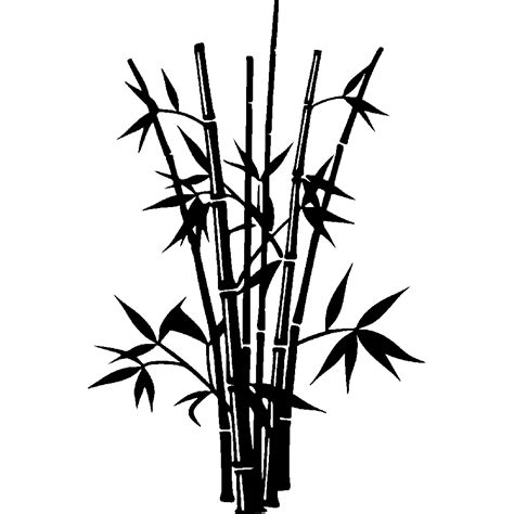 Bamboo Drawing Silhouette - bamboo png download - 1000*1000 - Free Transparent Bamboo png ...