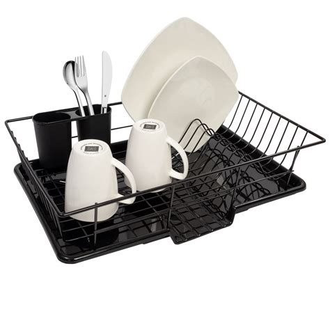 Buy Sweet Home Collection Dish Drainer Drain Board And Utensil Holder