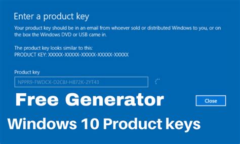 Windows 10 Product Key Generator For All Versions Latest