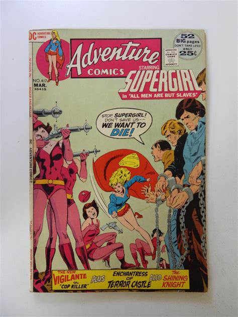 Adventure Comics 417 1972 Fn Condition Comic Books Bronze Age