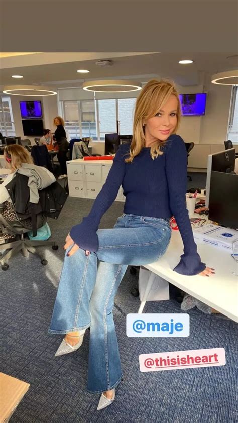 Amanda Holden Thrills In Skintight Jeans After Bgt Plunging Dress Outrage