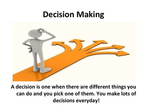 Decision Making Ppt