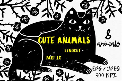 Cute Animals Pt9 Graphic Objects ~ Creative Market