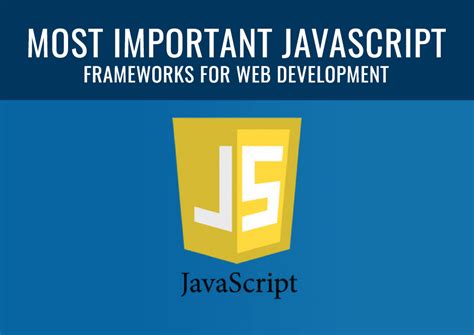 Top 12 Javascript Frameworks Front And Back End For Web Development In 2020