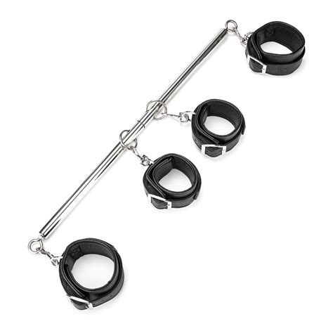 LUX FETISH Cuff Expandable Spreader Bar Set