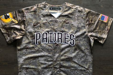 San Diego Padres Military Camouflage Jersey Musgrove Sidelineswap