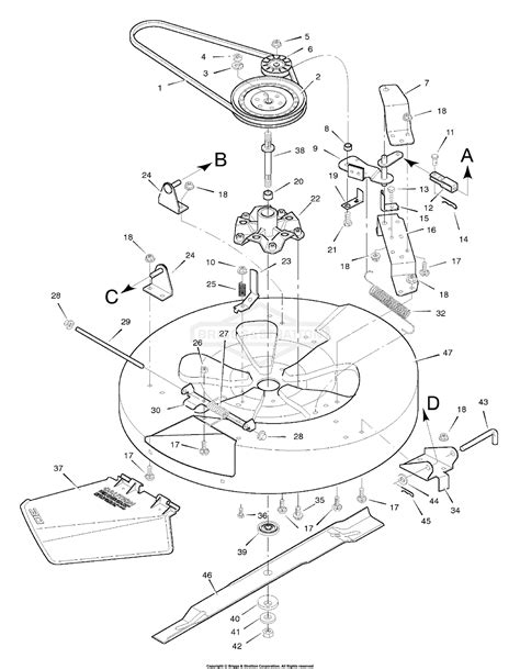 Murray 30500x92a Lawn Tractor 1998 Parts Diagram For Mower Housing
