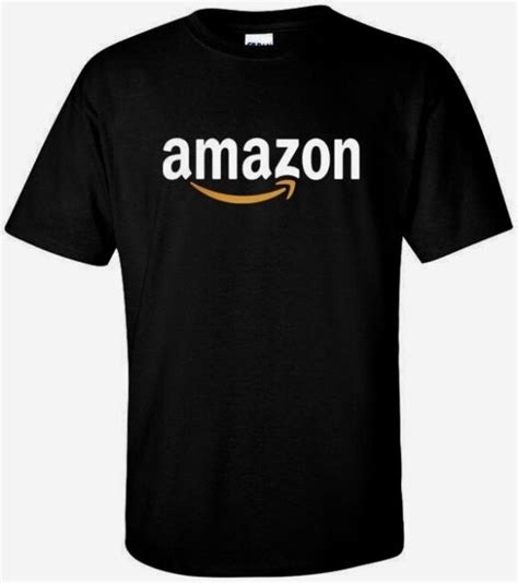 amazon logo men s black t shirt size small great for flex partners ebay