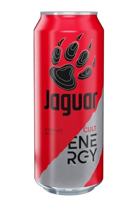 Энергетический напиток Jaguar Cult жбанка 500 мл 05 л цена