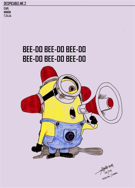 Despicable Me 2 Minion Carl By Irvinesid On Deviantart