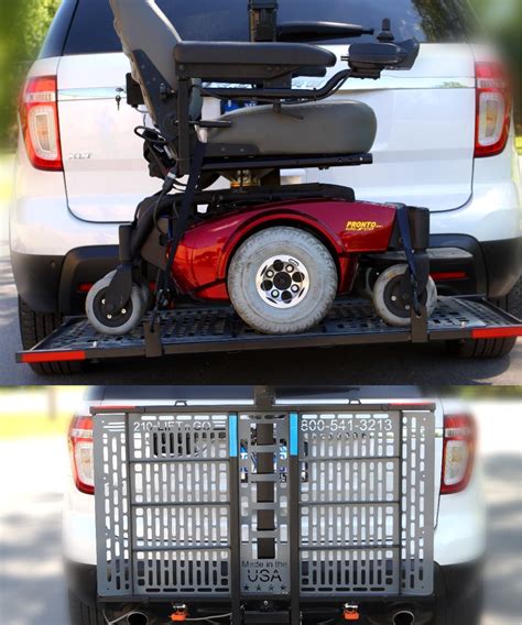 Wheelchair Carrier 210cl2 Lift N Go Electric Lift With Class Ii Hitch