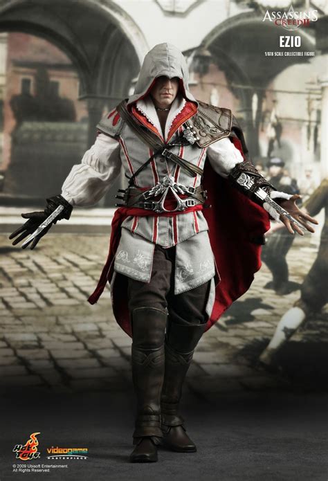 Action Figure Ezio Auditore Assassins Creed Ii Escala Hot