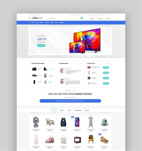 20 Best Bootstrap Ecommerce Templates For Your Online Store Envato