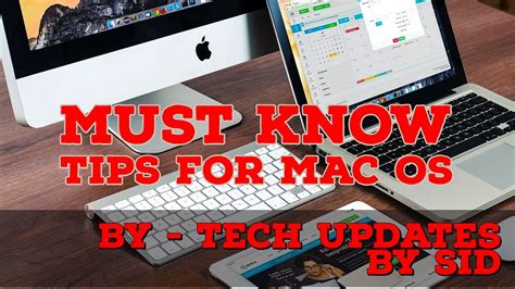Mac Tips And Tricks By Tech Update By Sid 2018 Youtube