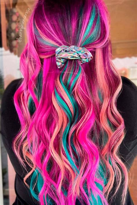 Rainbow Hair Ideas JunxiKamaria