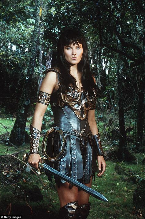 lucy lawless chops off her iconic warrior princess hair as she attends event in new york daily