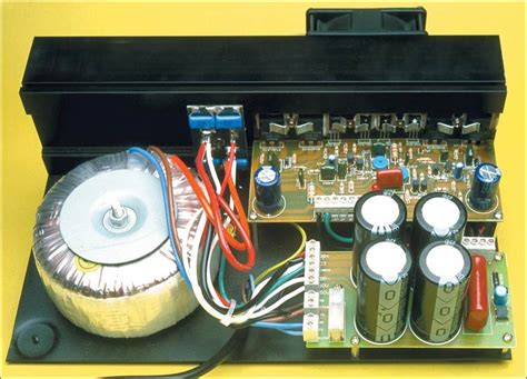 W Mosfet Audio Amplifier Circuit Diagram