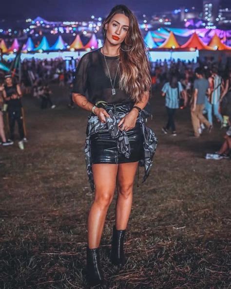 Tábata Bueno Inspiração De Looks Para O Rock In Rio Looks Looks