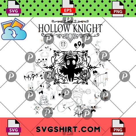 Hollow Knight Bundle Svg Png Eps Dxf Digital Download