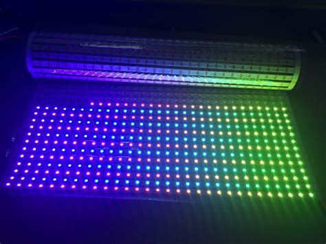 60 30pixels Rgb Full Color Apa102c Flexible Led Pixel Panel Light Dc5v