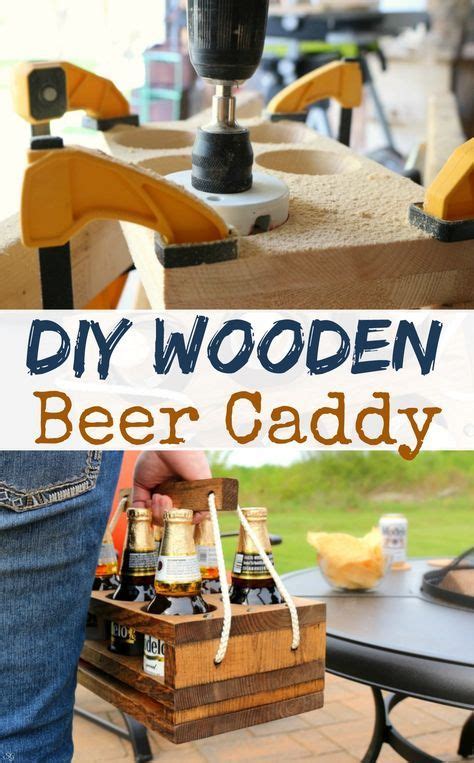 Msg 4 21 Diy Beer Caddy Learn How To Build This Diy Wooden Beer