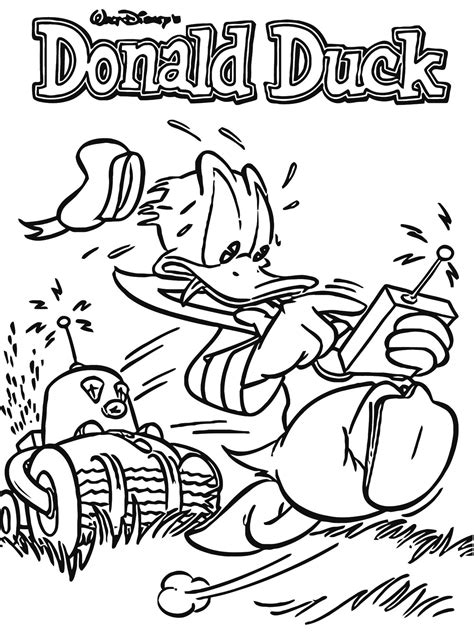 Donald Duck Coloring Page Wecoloringpage 092