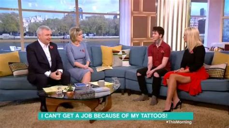 This Morning Fans Blast Indecent Big Brother Star During Tattoo Debate Cover Up Tv
