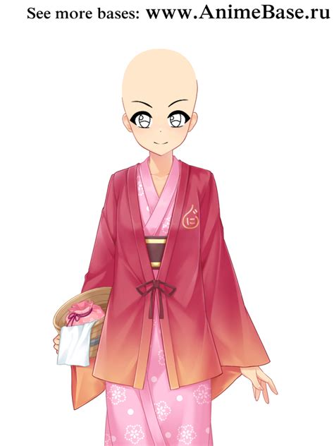 аниме манекен в кимоно Anime Bases Info
