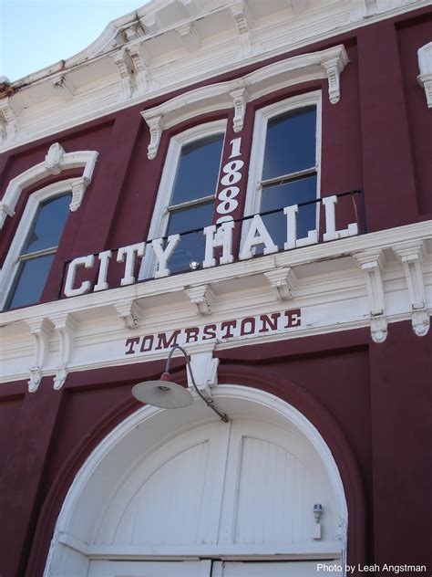 History Deletes Itself: Old Tombstone City Hall; Tombstone ...
