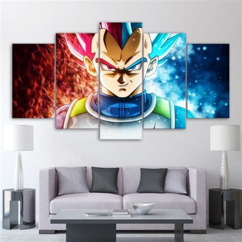 Released on 15 july, 2021. 5 piece canvas art dragon ball super anime Canvas painting wall decor poster and picture for ...