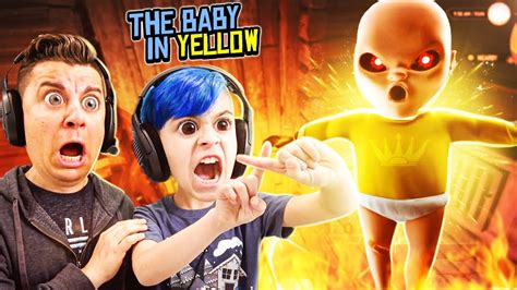 The Evil Baby In Yellow Demon Baby Horror Game Scary Youtube