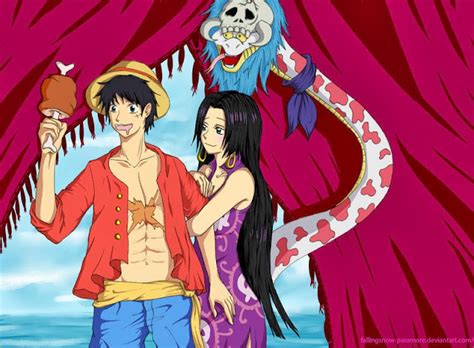 Boa Hancock And Luffy Love Koleksi Gambar One Piece