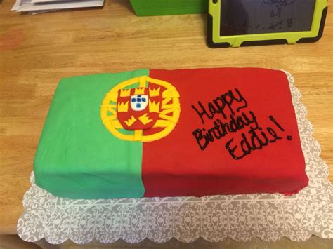 Portugal Flag Cake Flag Cake Cake Creations Cake