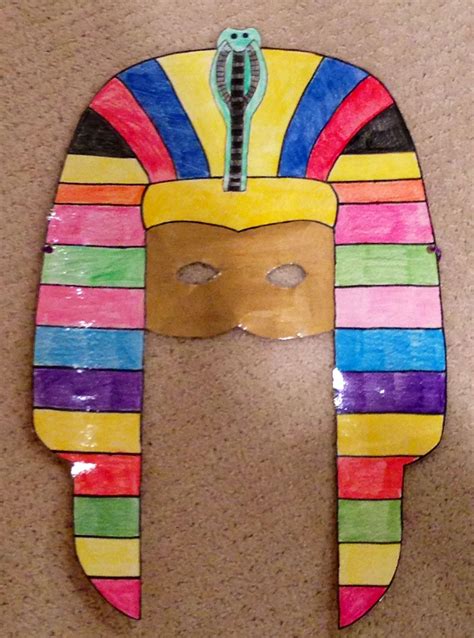 Cultural Craft Egyptian Headdress Craft Egyptian Crafts Arts And Crafts Cultural Crafts