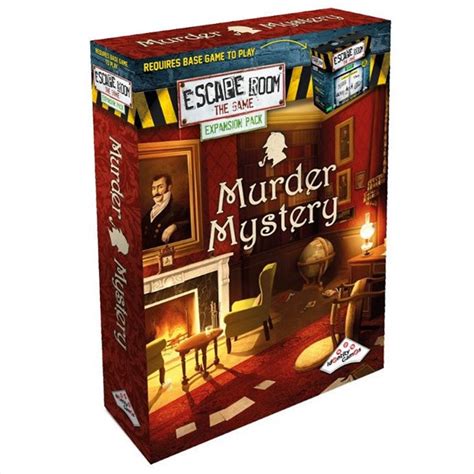 Escape Room The Game Murder Mystery Expansion Board Games