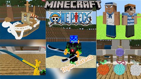 If you like one piece in the anime tv. ONE-PIECE BETA 2 ADDON/MOD IN Minecraft PE/BEDROCK For ...