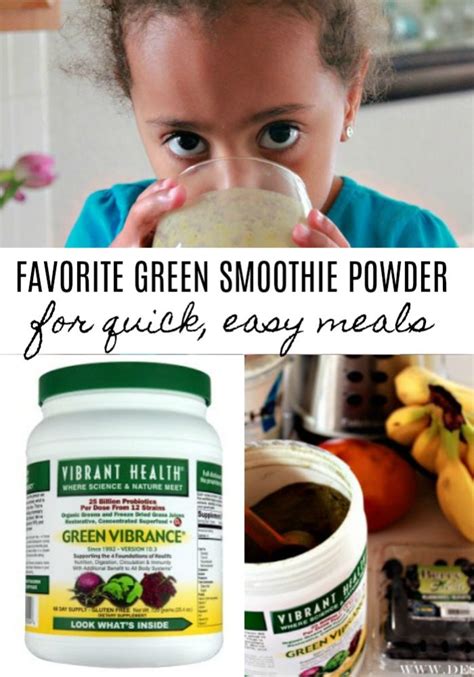Vibrant Healths Green Vibrance Favorite Green Smoothie Powder