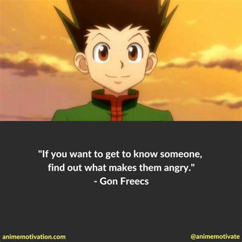 Ging Freecss Quote Hunter X Hunter 2011 Ging Because Thats Where