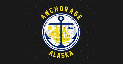 Seal Of Anchorage Alaska Flag Symbol Logo Emblem Decal